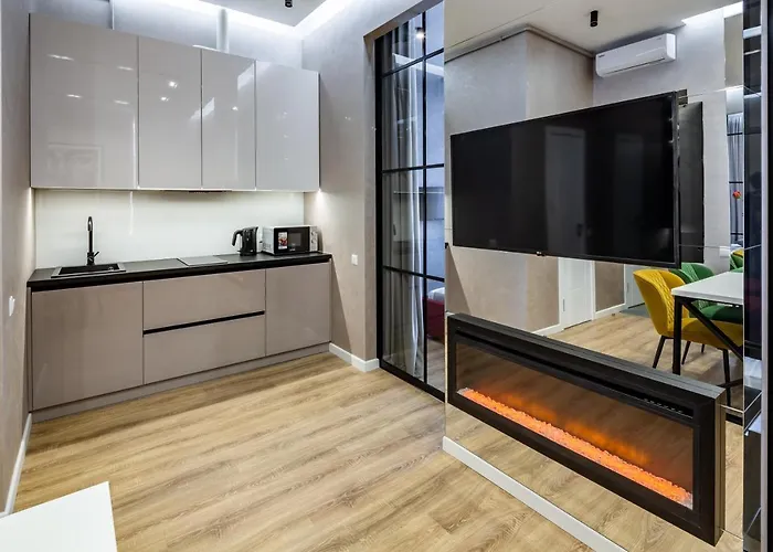 Alfa 3-кімнатна Lux-квартира у центрі львова Apartamento Leópolis